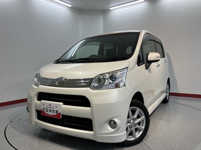 ムーヴカスタム Xリミテッド純正ナビ バックカメラ ワンセグTV CD プッシュスタート アイドリングストップ ディスチャージヘッドライト 電動格納ドアミラー キーフリーシステム 盗難防止システム(愛媛県)の中古車