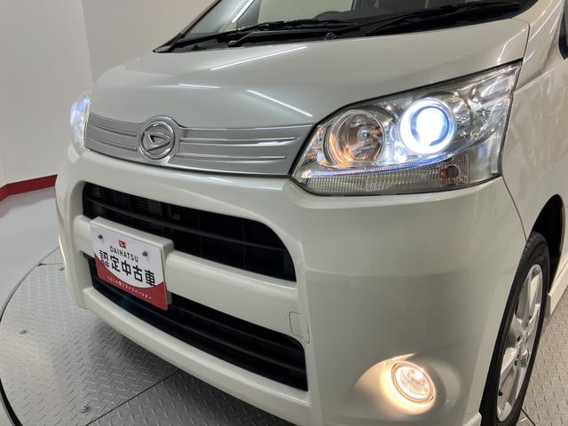 ムーヴカスタム Xリミテッド純正ナビ バックカメラ ワンセグTV CD プッシュスタート アイドリングストップ ディスチャージヘッドライト 電動格納ドアミラー キーフリーシステム 盗難防止システム(愛媛県)の中古車