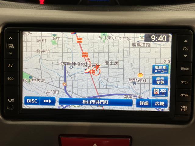 ムーヴカスタム Xリミテッド純正ナビ バックカメラ ワンセグTV CD プッシュスタート アイドリングストップ ディスチャージヘッドライト 電動格納ドアミラー キーフリーシステム 盗難防止システム(愛媛県)の中古車