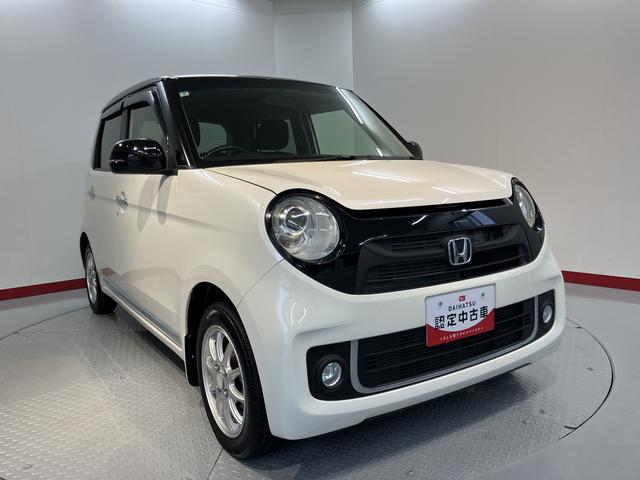 N−ONEプレミアム・Lパッケージ2WD CVT車 プッシュスタート アイドリングストップ オートライト ディスチャージヘッドライト ベンチシート 電動格納ドアミラー キーフリーシステム(愛媛県)の中古車