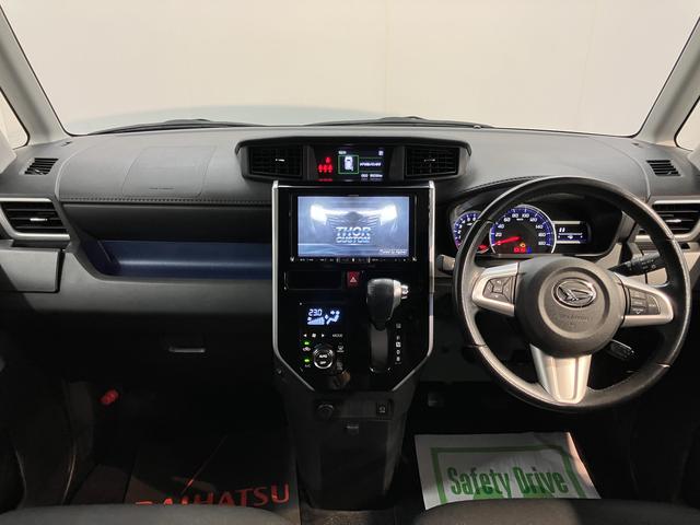 トールカスタムG ターボ SAIII純正ナビ パノラマモニター フルセグTV CD DVD Bluetooth ETC 両側電動スライドドア クルーズコントロール オートライト LEDヘッドライト アイドリングストップ(愛媛県)の中古車