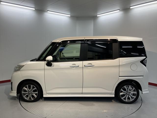 トールカスタムG ターボ SAIII純正ナビ パノラマモニター フルセグTV CD DVD Bluetooth ETC 両側電動スライドドア クルーズコントロール オートライト LEDヘッドライト アイドリングストップ(愛媛県)の中古車