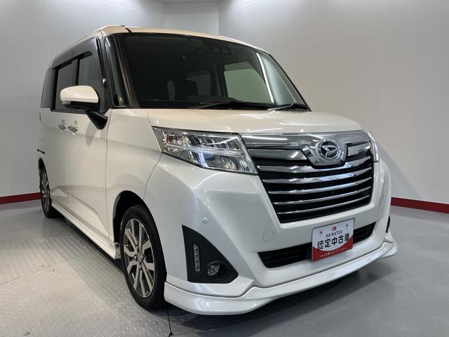 トールカスタムG ターボ SAIII純正ナビ パノラマモニター フルセグTV CD DVD Bluetooth ETC 両側電動スライドドア クルーズコントロール オートライト LEDヘッドライト アイドリングストップ(愛媛県)の中古車