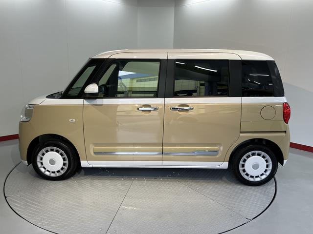 ムーヴキャンバスストライプスＧプッシュスタート　両側電動スライドドア　運転席助手席シートヒーター　ＬＥＤヘッドライト　オートライト　キーフリーシステム　電動パーキング　アイドリングストップ　オーディオレス（愛媛県）の中古車