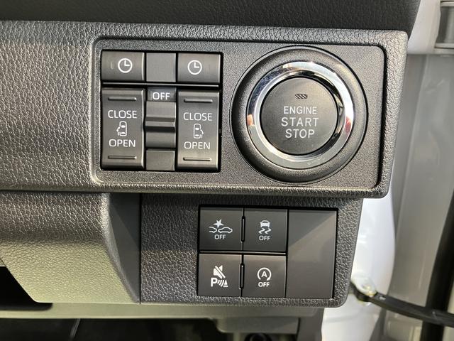 ムーヴキャンバスストライプスＧプッシュスタート　両側電動スライドドア　運転席助手席シートヒーター　ＬＥＤヘッドライト　オートライト　キーフリーシステム　電動パーキング　アイドリングストップ　オーディオレス（愛媛県）の中古車