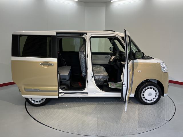 ムーヴキャンバスストライプスＧプッシュスタート　両側電動スライドドア　運転席助手席シートヒーター　ＬＥＤヘッドライト　オートライト　キーフリーシステム　電動パーキング　アイドリングストップ　オーディオレス（愛媛県）の中古車