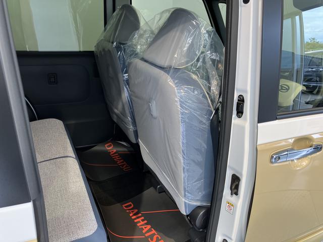 ムーヴキャンバスストライプスＧプッシュスタート　両側電動スライドドア　運転席助手席シートヒーター　ＬＥＤヘッドライト　オートライト　キーフリーシステム　電動パーキング　アイドリングストップ　オーディオレス（愛媛県）の中古車