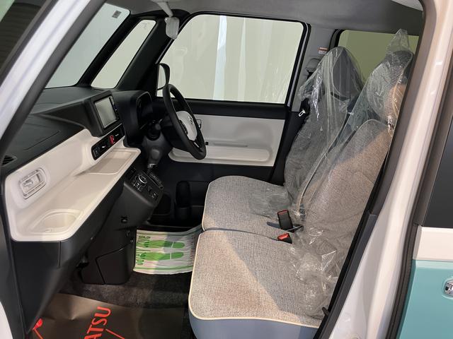 ムーヴキャンバスストライプスG純正ナビ パノラマモニター 地上デジタルTV CD VD Bluetooth 両側電動スライドドア プッシュスタート キーフリーシステム 運転席助手席シートヒーター LEDヘッドライト オートライト(愛媛県)の中古車