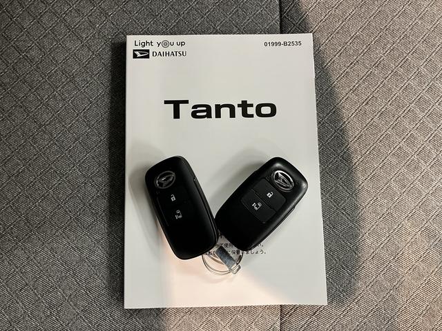 タントＸ２ＷＤ　プッシュスタート　片側電動スライドドア　　コーナーセンサー　アイドリングストップ車　電動パーキング　オートブレーキホールド　ベンチシート　運転席・助手席シートヒーター　オートライト（愛媛県）の中古車