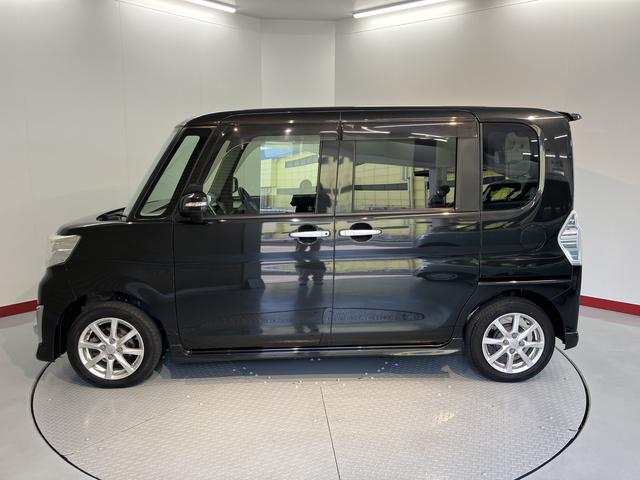 タントカスタムＸ　ＳＡＥＴＣ　片側電動スライドドア　プッシュスタート　アイドリングストップ　ベンチシート　ディスチャージヘッドライト　電動格納ドアミラー　キーフリーシステム（愛媛県）の中古車