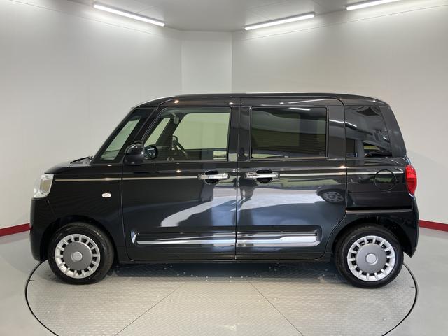 ムーヴキャンバスセオリーＧ両側電動スライドドア　障害物センサー　前席シートヒーター　オートライト　ＬＥＤヘッドライト　プッシュスタート　アイドリングストップ　電動格納ドアミラー　キーフリーシステム　電動パーキング（愛媛県）の中古車