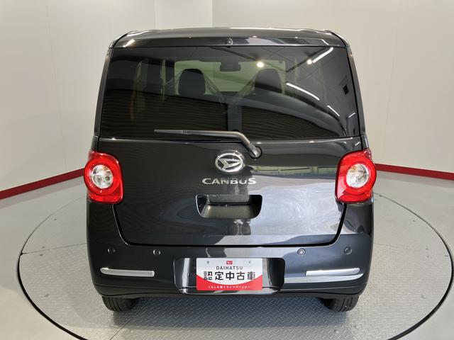 ムーヴキャンバスセオリーＧ両側電動スライドドア　障害物センサー　前席シートヒーター　オートライト　ＬＥＤヘッドライト　プッシュスタート　アイドリングストップ　電動格納ドアミラー　キーフリーシステム　電動パーキング（愛媛県）の中古車