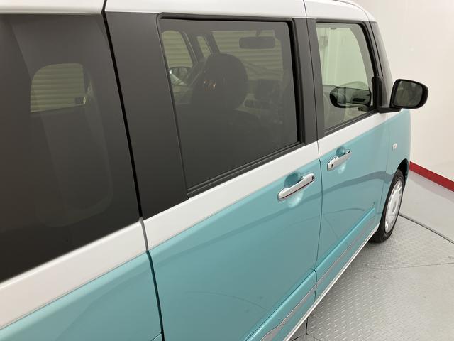 ムーヴキャンバスストライプスＧ両側電動スライドドア　障害物センサー　前席シートヒーター　オートライト　ＬＥＤヘッドライト　プッシュスタート　アイドリングストップ　電動格納ドアミラー　キーフリーシステム　電動パーキング（愛媛県）の中古車