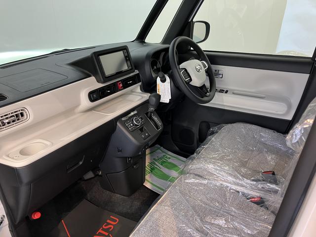 ムーヴキャンバスストライプスＧ社外ナビ　バックモニター　フルセグＴＶ　ＣＤ　ＤＶＤ　ＵＳＢ　Ｂｌｕｅｔｏｏｔｈ　両側電動スライドドア　前席シートヒーター　障害物センサー　プッシュスタート　アイドリングストップ　ＬＥＤヘッドライト（愛媛県）の中古車