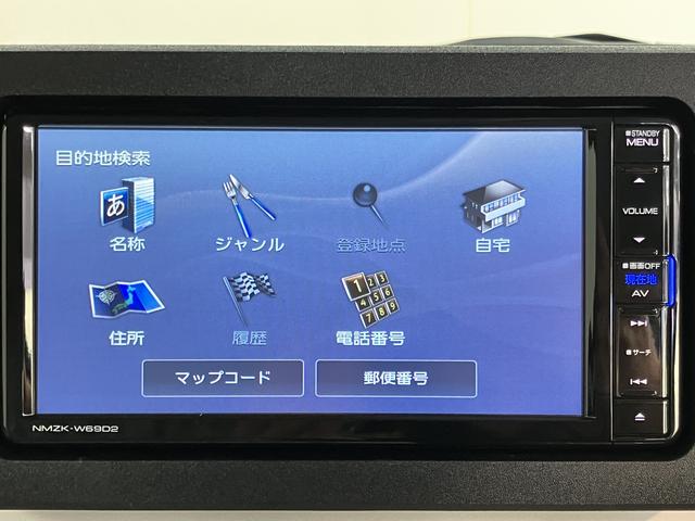 ムーヴキャンバスストライプスＧ社外ナビ　バックモニター　フルセグＴＶ　ＣＤ　ＤＶＤ　ＵＳＢ　Ｂｌｕｅｔｏｏｔｈ　両側電動スライドドア　前席シートヒーター　障害物センサー　プッシュスタート　アイドリングストップ　ＬＥＤヘッドライト（愛媛県）の中古車