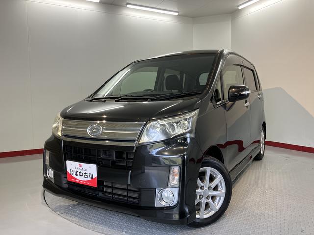 ムーヴカスタム　Ｘ　ＳＡ２ＷＤ　ＣＶＴ車　ＥＴＣ　プッシュスタート　アイドリングストップ　ベンチシート　ディスチャージヘッドライト　電動格納ドアミラー　キーフリーシステム（愛媛県）の中古車