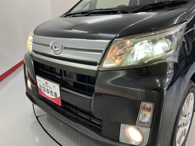 ムーヴカスタム　Ｘ　ＳＡ２ＷＤ　ＣＶＴ車　ＥＴＣ　プッシュスタート　アイドリングストップ　ベンチシート　ディスチャージヘッドライト　電動格納ドアミラー　キーフリーシステム（愛媛県）の中古車