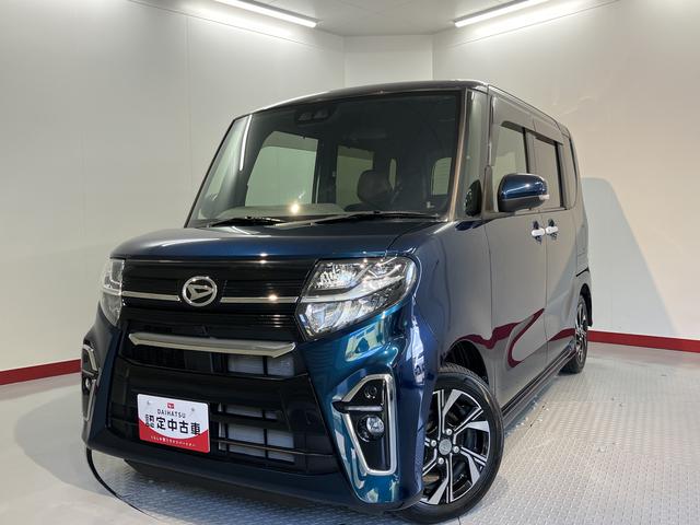 タントカスタムＸセレクション２ＷＤ　ベンチシートＬＥＤヘッドライト　アイドリングストップ車　フロントフォグランプ　オートライト　プッシュスタート　オートマチックハイビーム　両側電動スライドドア（愛媛県）の中古車