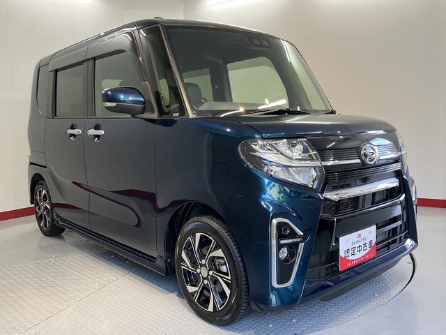 タントカスタムＸセレクション２ＷＤ　ベンチシートＬＥＤヘッドライト　アイドリングストップ車　フロントフォグランプ　オートライト　プッシュスタート　オートマチックハイビーム　両側電動スライドドア（愛媛県）の中古車