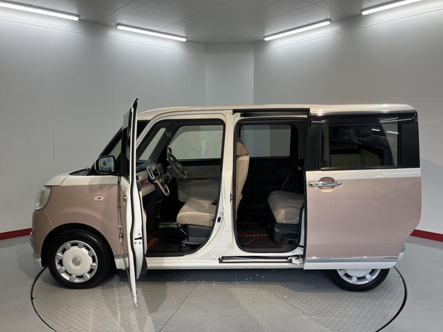 ムーヴキャンバスＧメイクアップ　ＳＡII純正ナビ　バックモニター　フルセグＴＶ　ＣＤ　ＤＶＤ　ＵＳＢ　Ｂｌｕｅｔｏｏｔｈ　ドラレコ　社外ＥＴＣ　両側電動スライドドア　オートライト　ＬＥＤヘッドライト　プッシュスタート　アイドリングストップ（愛媛県）の中古車