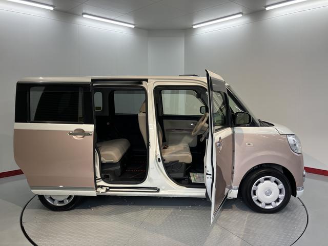 ムーヴキャンバスＧメイクアップ　ＳＡII純正ナビ　バックモニター　フルセグＴＶ　ＣＤ　ＤＶＤ　ＵＳＢ　Ｂｌｕｅｔｏｏｔｈ　ドラレコ　社外ＥＴＣ　両側電動スライドドア　オートライト　ＬＥＤヘッドライト　プッシュスタート　アイドリングストップ（愛媛県）の中古車