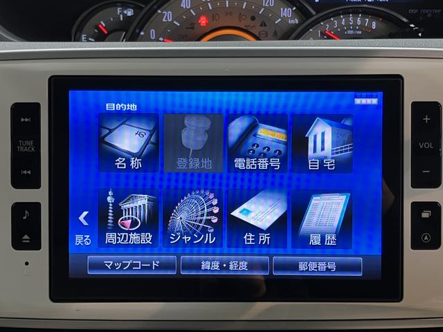 ムーヴキャンバスＧメイクアップ　ＳＡII純正ナビ　バックモニター　フルセグＴＶ　ＣＤ　ＤＶＤ　ＵＳＢ　Ｂｌｕｅｔｏｏｔｈ　ドラレコ　社外ＥＴＣ　両側電動スライドドア　オートライト　ＬＥＤヘッドライト　プッシュスタート　アイドリングストップ（愛媛県）の中古車