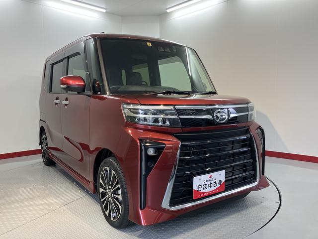 タントカスタムＲＳ純正１０インチメモリーナビ　パノラマモニター　フルセグＴＶ　ＣＤ　ＤＶＤ　ＵＳＢ　Ｂｌｕｅｔｏｏｔｈ　ＥＴＣ　ドラレコ　両側電動スライドドア　前席シートヒーター　ＬＥＤヘッドライト　電動パーキング（愛媛県）の中古車