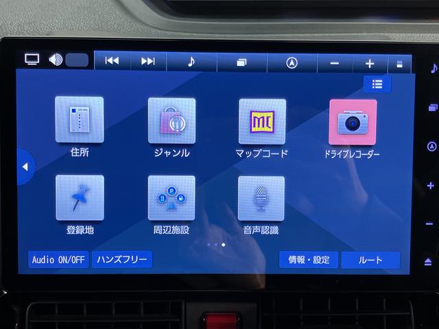 タントカスタムＲＳ純正１０インチメモリーナビ　パノラマモニター　フルセグＴＶ　ＣＤ　ＤＶＤ　ＵＳＢ　Ｂｌｕｅｔｏｏｔｈ　ＥＴＣ　ドラレコ　両側電動スライドドア　前席シートヒーター　ＬＥＤヘッドライト　電動パーキング（愛媛県）の中古車