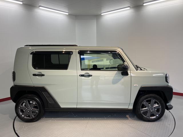 タフトＧ　ダーククロムベンチャー前席シートヒーター　クルーズコントロール　オートライト　ＬＥＤヘッドライト　プッシュスタート　アイドリングストップ　電動パーキング　電動格納ドアミラー　キーフリーシステム　パノラマカメラ装着車（愛媛県）の中古車