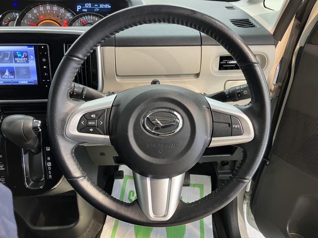 ムーヴキャンバスGブラックインテリアリミテッド SAIII純正ナビ パノラマモニター フルセグTV CD DVD USB Bluetooth 両側電動スライドドア 運転席シートヒーター オートライト LEDヘッドライト プッシュスタート アイドリングストップ(愛媛県)の中古車