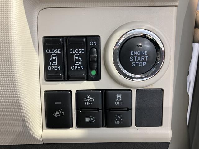 ムーヴキャンバスGブラックインテリアリミテッド SAIII純正ナビ パノラマモニター フルセグTV CD DVD USB Bluetooth 両側電動スライドドア 運転席シートヒーター オートライト LEDヘッドライト プッシュスタート アイドリングストップ(愛媛県)の中古車