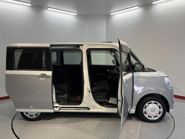 ムーヴキャンバスGブラックインテリアリミテッド SAIII純正ナビ パノラマモニター フルセグTV CD DVD USB Bluetooth 両側電動スライドドア 運転席シートヒーター オートライト LEDヘッドライト プッシュスタート アイドリングストップ(愛媛県)の中古車