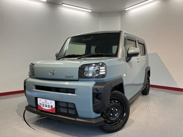 タフトＸプッシュスタート　ＬＥＤヘッドライト　オートライト　電動パーキング　　アイドリングストップ　スマートアシスト　オーディオレス　バックカメラ　キーフリーシステム　サンルーフ（愛媛県）の中古車