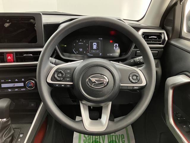 ロッキーＸプッシュスタート　オーディオレス　パノラマモニター　プッシュスタート　ＬＥＤヘッドライト　オートライト　純正アルミホイール　スマートアシスト（愛媛県）の中古車