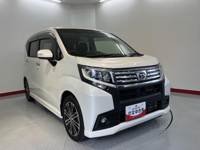 ムーヴカスタム　ＲＳ　ＳＡ純正ナビ　バックモニター　ワンセグＴＶ　ＣＤ　ＥＴＣ　プッシュスタート　オートライト　ＬＥＤヘッドライト　ベンチシート　電動格納ドアミラー　キーフリーシステム（愛媛県）の中古車