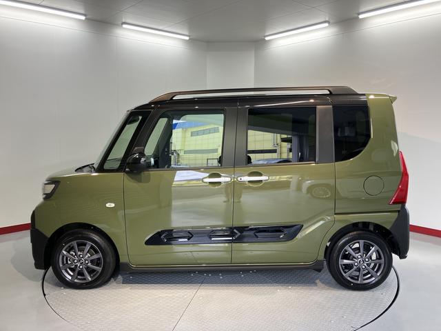 タントファンクロス両側電動スライドドア 前席シートヒーター オートライト LEDヘッドライト 障害物センサー プッシュスタート アイドリングストップ 電動パーキング ベンチシート 電動格納ドアミラー バックカメラ装着車(愛媛県)の中古車