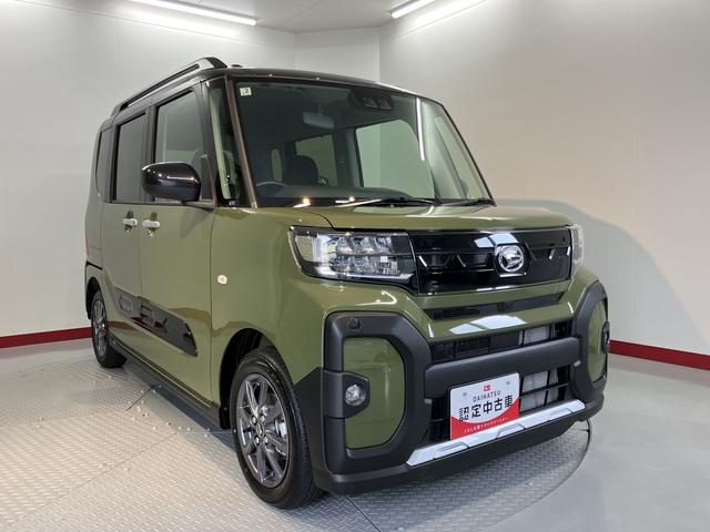 タントファンクロス両側電動スライドドア 前席シートヒーター オートライト LEDヘッドライト 障害物センサー プッシュスタート アイドリングストップ 電動パーキング ベンチシート 電動格納ドアミラー バックカメラ装着車(愛媛県)の中古車