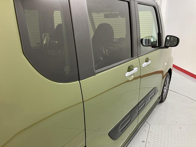 タントファンクロス両側電動スライドドア 前席シートヒーター オートライト LEDヘッドライト 障害物センサー プッシュスタート アイドリングストップ 電動パーキング ベンチシート 電動格納ドアミラー バックカメラ装着車(愛媛県)の中古車