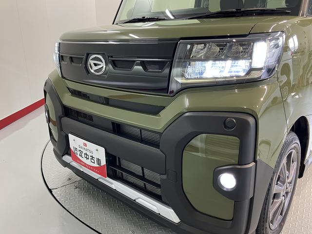 タントファンクロス両側電動スライドドア 前席シートヒーター オートライト LEDヘッドライト 障害物センサー プッシュスタート アイドリングストップ 電動パーキング ベンチシート 電動格納ドアミラー バックカメラ装着車(愛媛県)の中古車