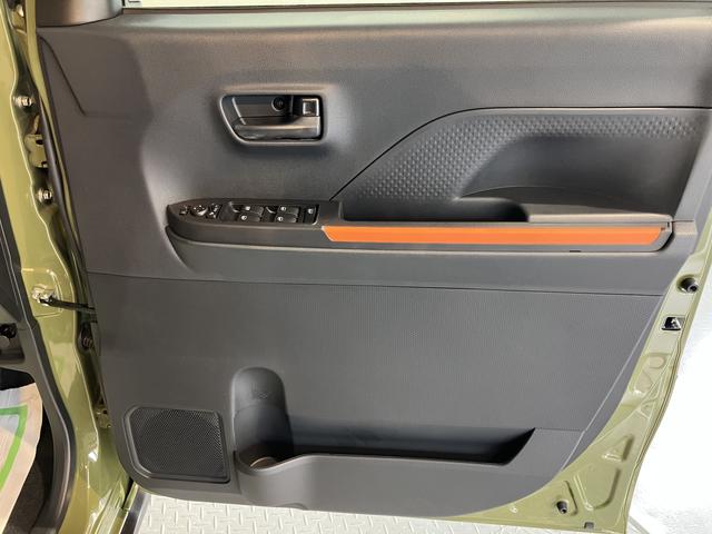 タントファンクロス両側電動スライドドア 前席シートヒーター オートライト LEDヘッドライト 障害物センサー プッシュスタート アイドリングストップ 電動パーキング ベンチシート 電動格納ドアミラー バックカメラ装着車(愛媛県)の中古車