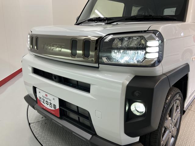 タフトG ダーククロムベンチャー純正ナビ パノラマモニター フルセグTV CD DVD USB Bluetooth クルーズコントロール 前席シートヒーター オートライト LEDヘッドライト 電動パーキング プッシュスタート(愛媛県)の中古車