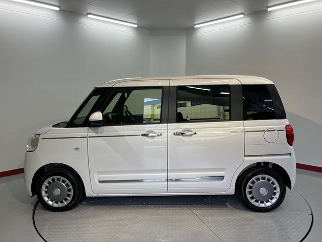 ムーヴキャンバスセオリーGターボ純正ナビ バックモニター フルセグTV CD DVD USB Bluetooth 両側電動スライドドア クルーズコントロール 前席シートヒーター オートライト LEDヘッドライト 電動パーキング(愛媛県)の中古車