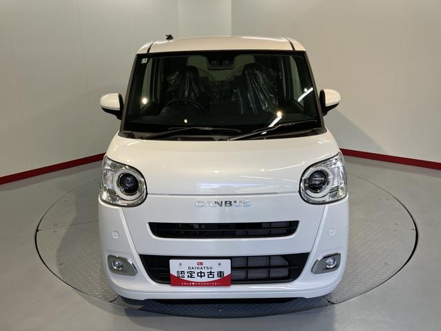 ムーヴキャンバスセオリーGターボ純正ナビ バックモニター フルセグTV CD DVD USB Bluetooth 両側電動スライドドア クルーズコントロール 前席シートヒーター オートライト LEDヘッドライト 電動パーキング(愛媛県)の中古車