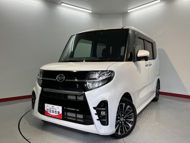 タントカスタムＲＳ純正ナビ　パノラマモニター　フルセグＴＶ　ＣＤ　ＤＶＤ　ＵＳＢ　Ｂｌｕｅｔｏｏｔｈ　ドラレコ　両側電動スライドドア　オートライト　ＬＥＤヘッドライト　プッシュスタート　アイドリングストップ　キーフリー（愛媛県）の中古車