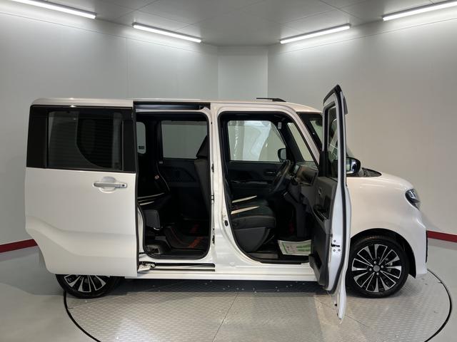 タントカスタムＲＳ純正ナビ　パノラマモニター　フルセグＴＶ　ＣＤ　ＤＶＤ　ＵＳＢ　Ｂｌｕｅｔｏｏｔｈ　ドラレコ　両側電動スライドドア　オートライト　ＬＥＤヘッドライト　プッシュスタート　アイドリングストップ　キーフリー（愛媛県）の中古車