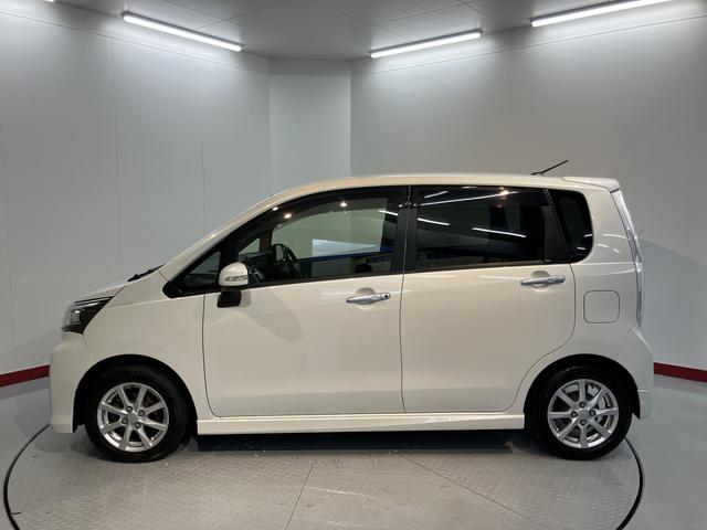 ムーヴカスタム Xリミテッド SA純正ナビ バックモニター ワンセグTV CD USB ETC オートライト LEDヘッドライト プッシュスタート アイドリングストップ 電動格納ドアミラー キーレスエントリー(愛媛県)の中古車