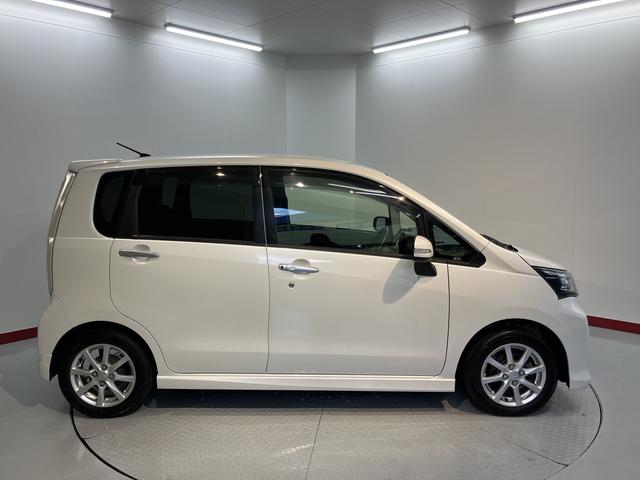 ムーヴカスタム Xリミテッド SA純正ナビ バックモニター ワンセグTV CD USB ETC オートライト LEDヘッドライト プッシュスタート アイドリングストップ 電動格納ドアミラー キーレスエントリー(愛媛県)の中古車