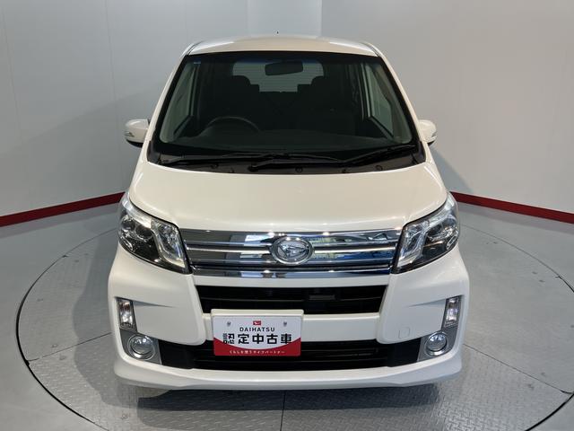 ムーヴカスタム Xリミテッド SA純正ナビ バックモニター ワンセグTV CD USB ETC オートライト LEDヘッドライト プッシュスタート アイドリングストップ 電動格納ドアミラー キーレスエントリー(愛媛県)の中古車