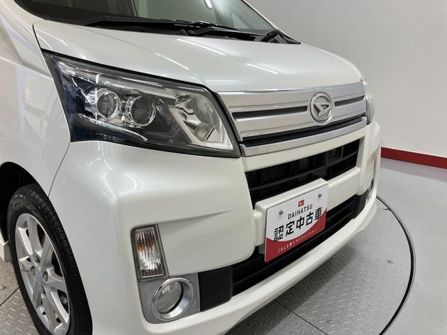 ムーヴカスタム Xリミテッド SA純正ナビ バックモニター ワンセグTV CD USB ETC オートライト LEDヘッドライト プッシュスタート アイドリングストップ 電動格納ドアミラー キーレスエントリー(愛媛県)の中古車