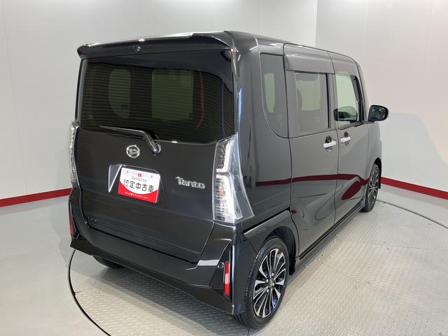 タントカスタムRS両側電動スライドドア 障害物センサー 前席シートヒーター 電動パーキング クルーズコントロール オートライト LEDヘッドライト プッシュスタート アイドリングストップ 電動格納ドアミラー キーフリー(愛媛県)の中古車
